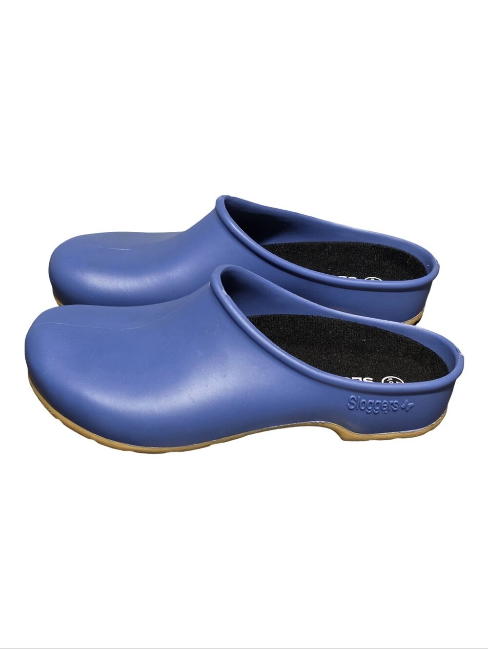 SLOGGERS Garden Clogs Womens Size 7 Blue Waterproof Slip On Work Shoes